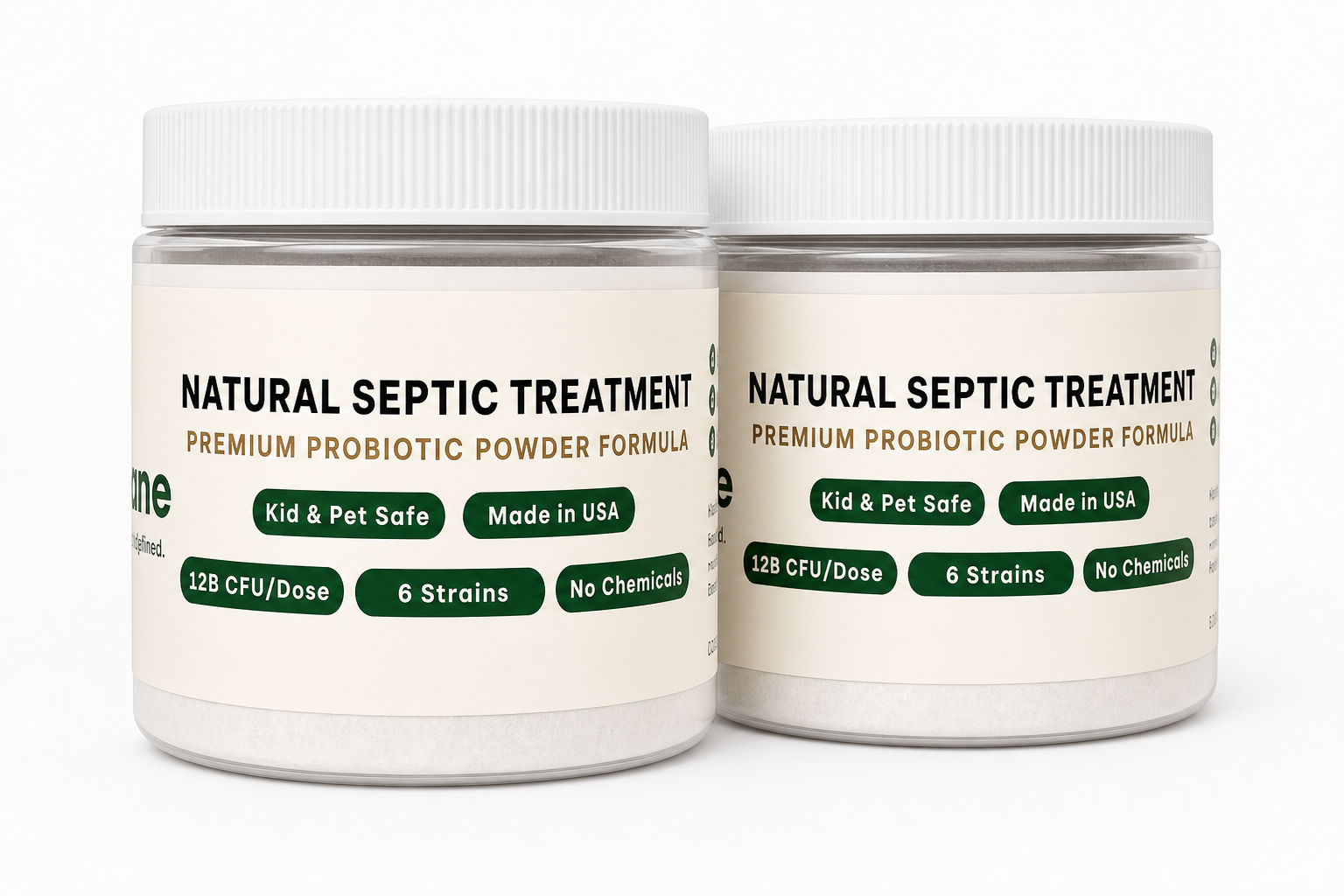 Maintane 12-month natural septic treatment supply