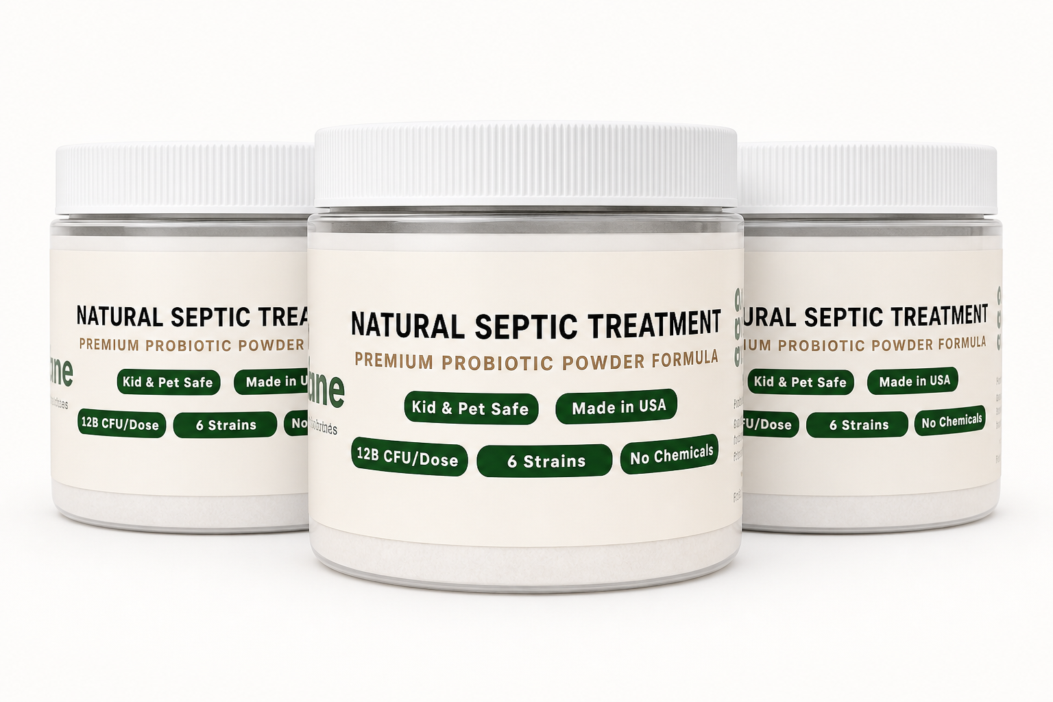 Maintane 18-month natural septic treatment supply